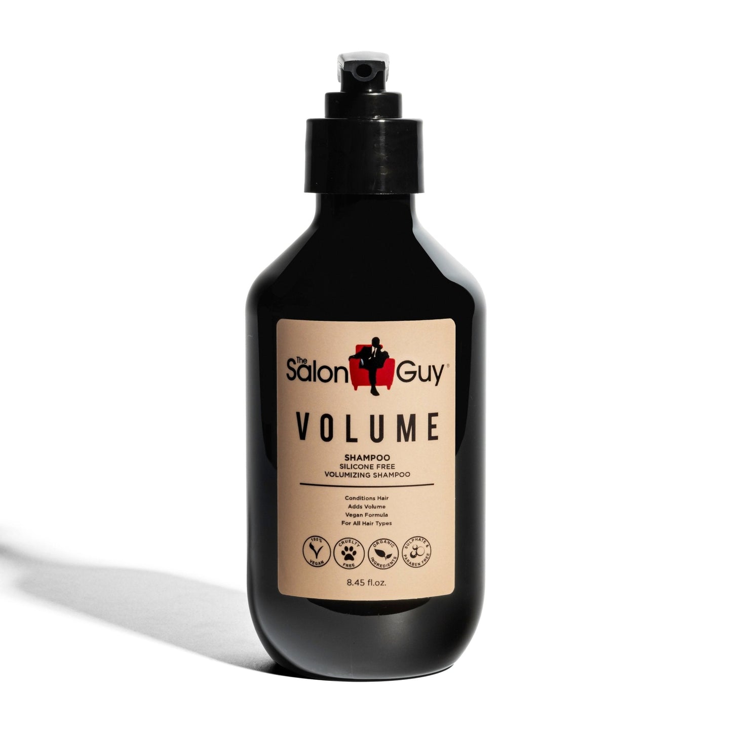 TheSalonGuy VOLUME Shampoo – Clean Formula for Lightweight Fullness – 8oz