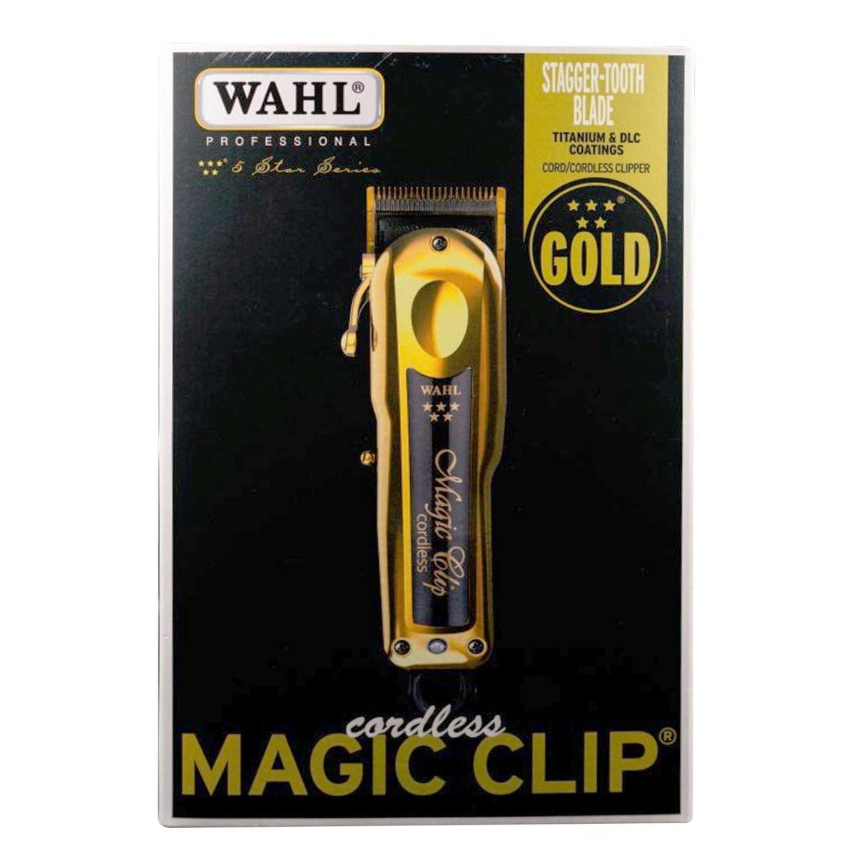 Wahl 5 Star Cordless Magic Clip Gold My Beauty Site Pro