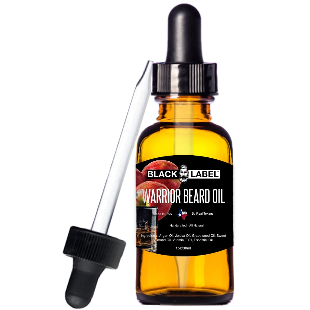 Warrior Beard Oil Blacklabel Beard Company