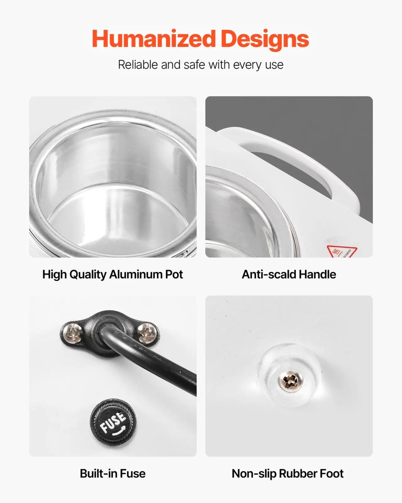 Wax Warmer 600ml Professional Hair Removal Heater Pot ARBA Global