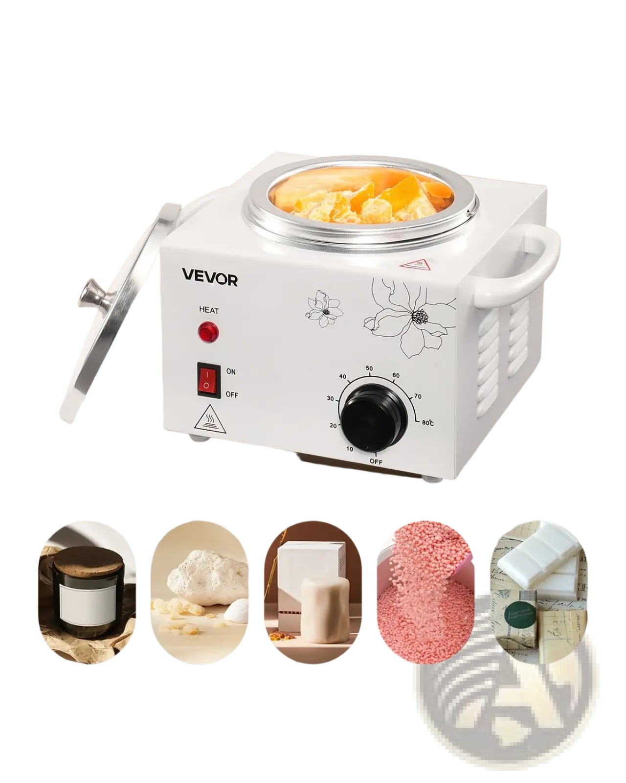 Wax Warmer 600ml Professional Hair Removal Heater Pot ARBA Global