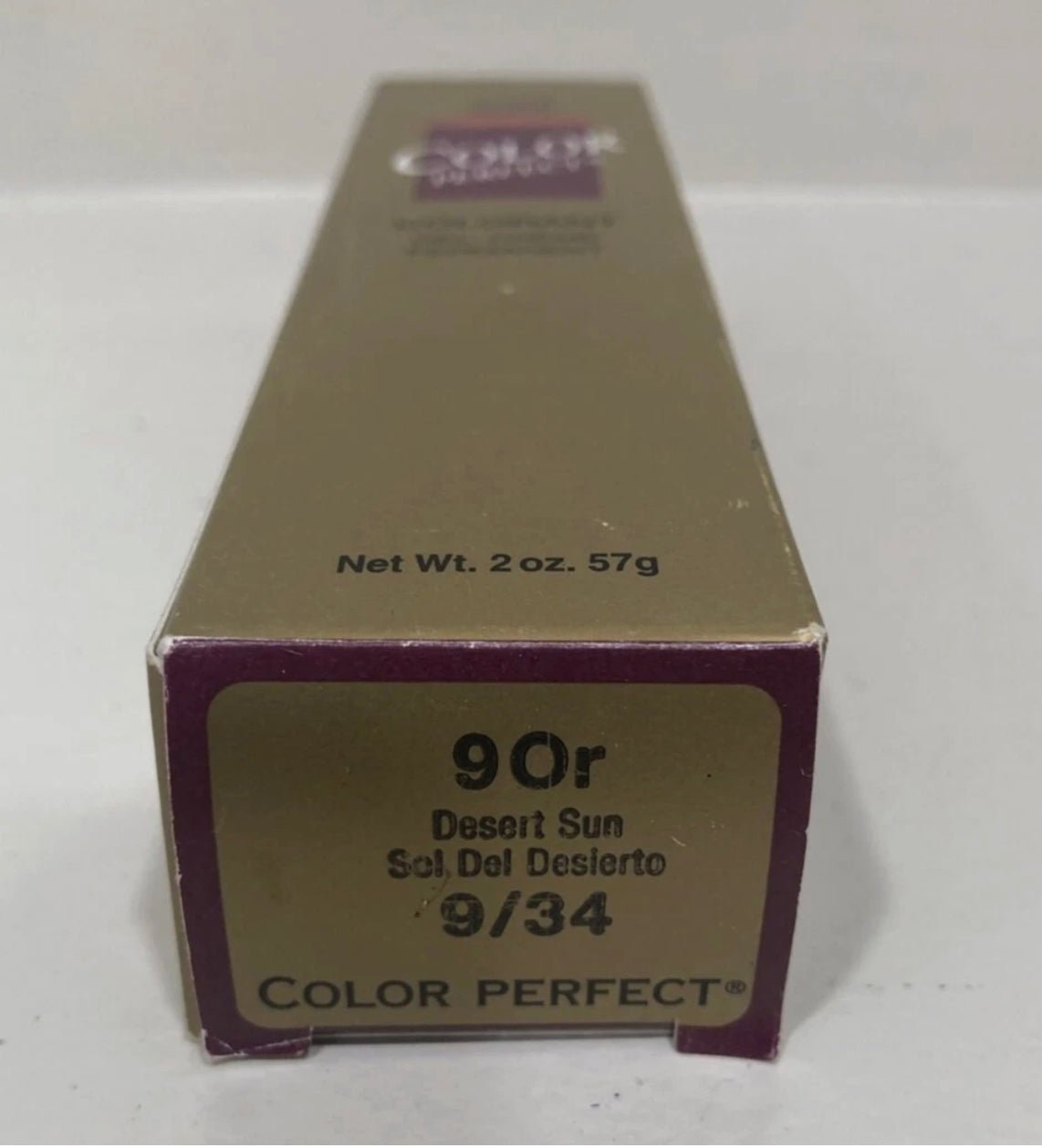 Wella Color Perfect 9OR Permanent Creme Gel Hair Color 9/34, 2 oz VIP Extensions