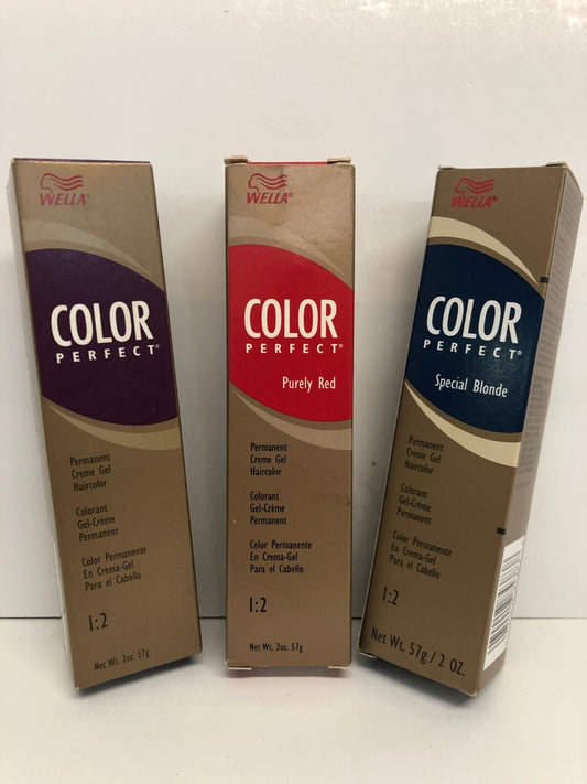 Wella Color Perfect Colorant Gel Creme 3PR 3/66 VIP Extensions