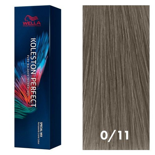 Wella Koleston Perfect Permanent Creme Hair Color 0/19 Ash VIP Extensions