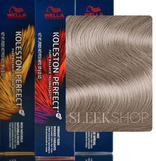 Wella Koleston Perfect Permanent Creme Hair Color 9/8 Soft Pearl Ash VIP Extensions