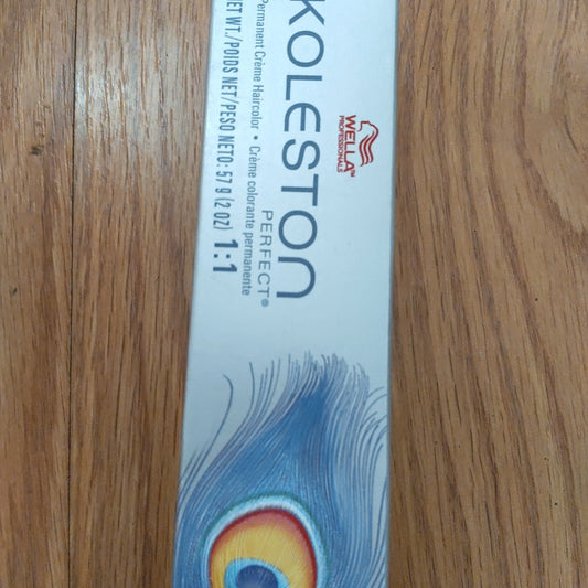 Wella Koleston Perfect Permanent Creme Hair Color 0/11 Intense Ash VIP Extensions