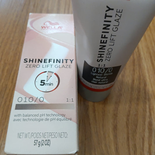 Wella Professionals Shinefinity Hair Color Very Light Blonde Natural Brown 09/07 VIP Extensions