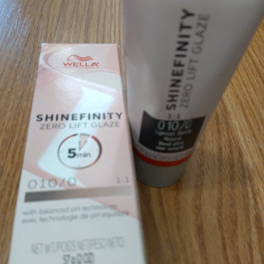 Wella Shinefinity Hair Color 010/6, 2 oz VIP Extensions
