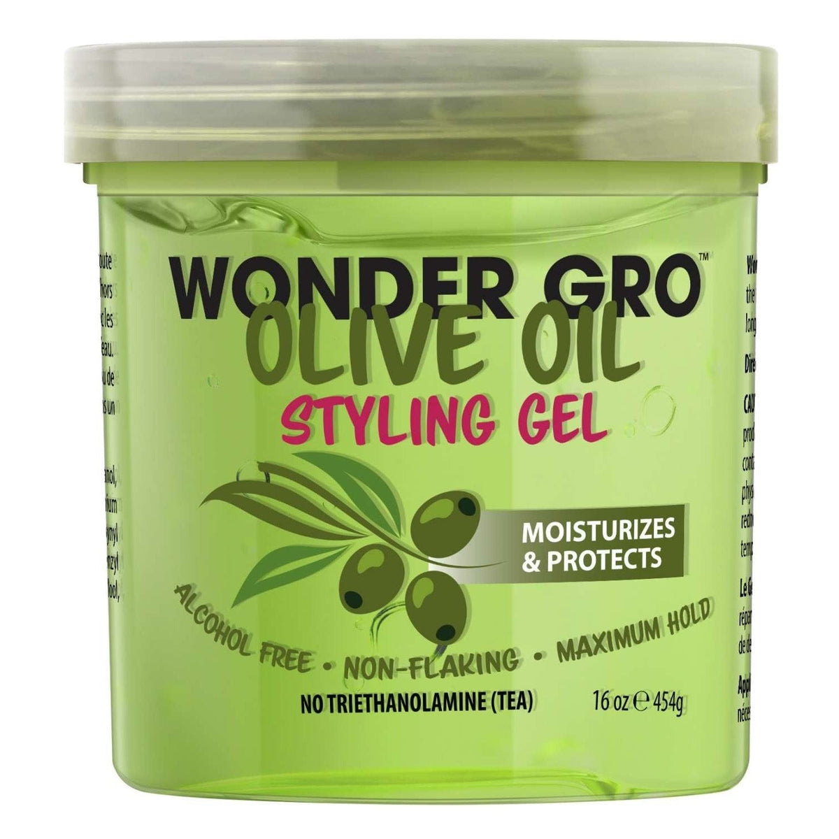Wonder Gro Olive Oil Hair Styling Gel My Beauty Site Pro