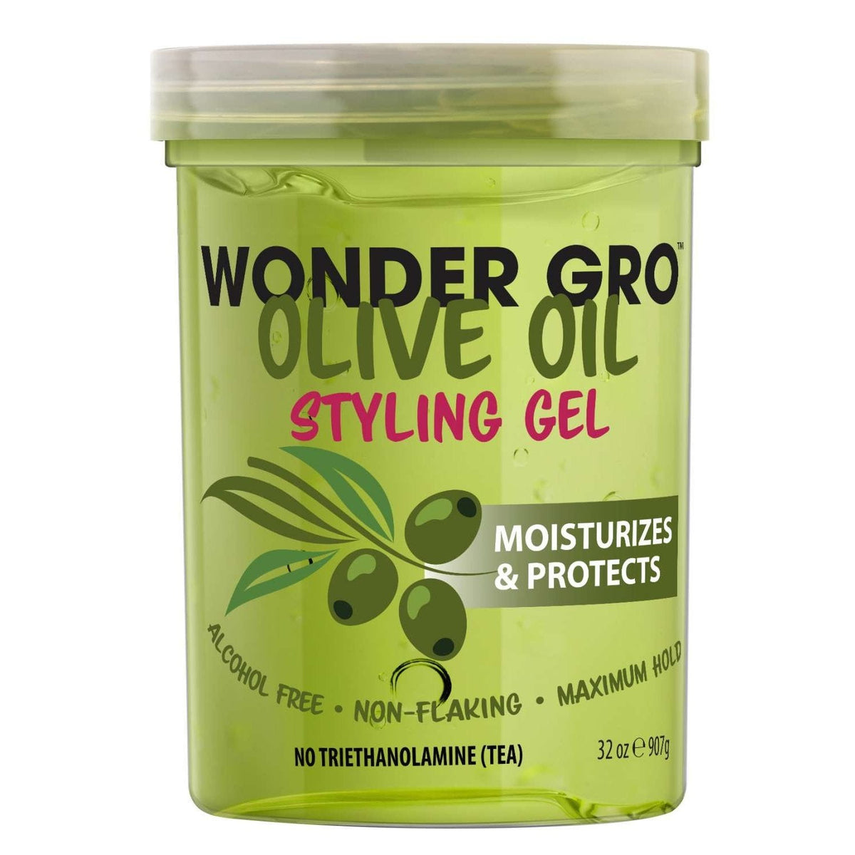 Wonder Gro Olive Oil Hair Styling Gel My Beauty Site Pro