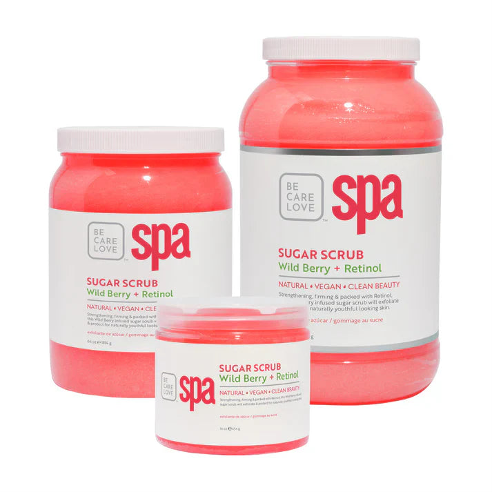 BCL Spa - Wild Berry + Retinol - Sugar Scrub