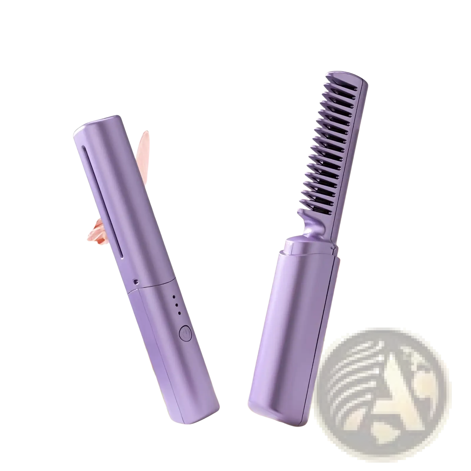 Wireless Hair Straightener Brush Portable Ceramic Comb ARBA Global