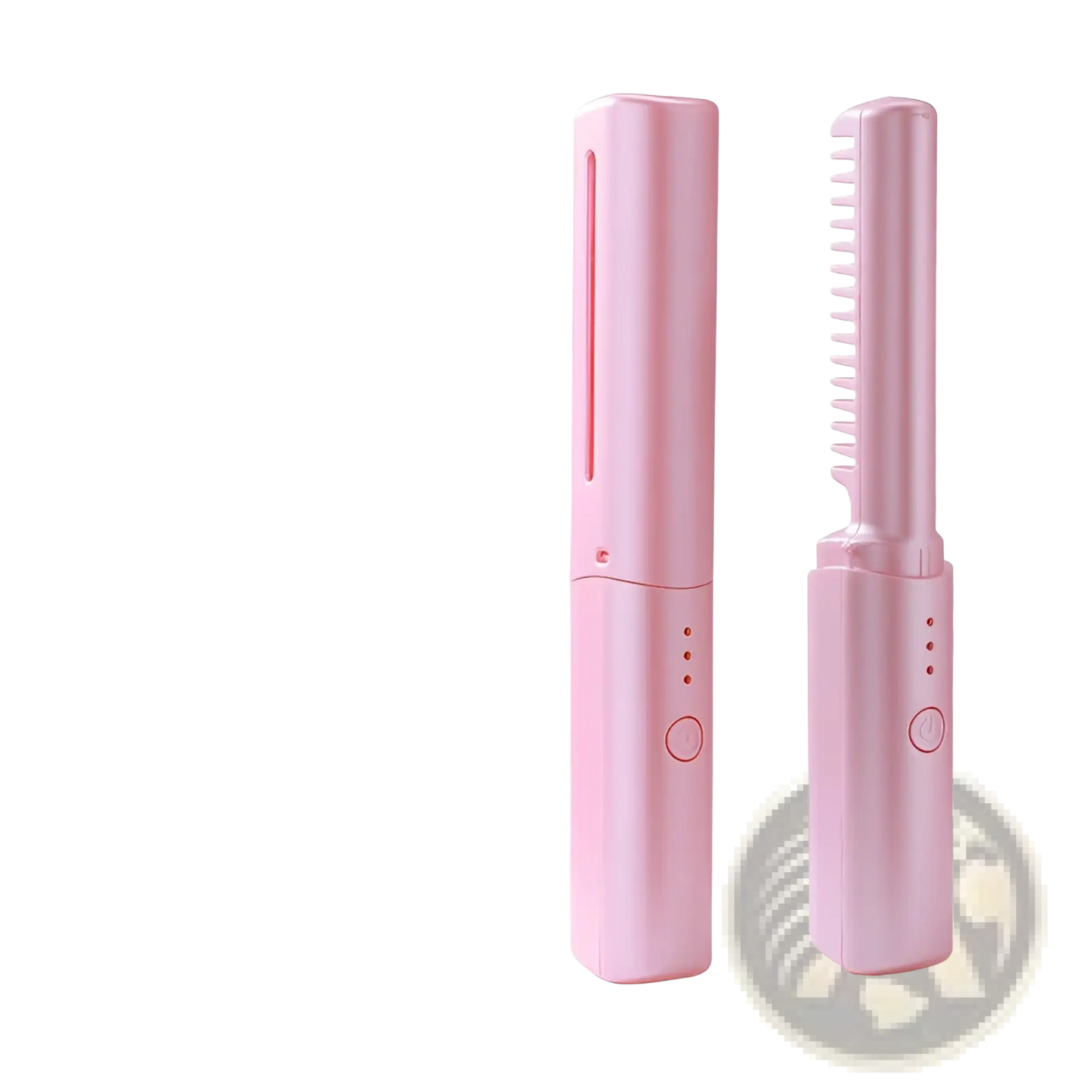Wireless Hair Straightener Brush Portable Ceramic Comb ARBA Global