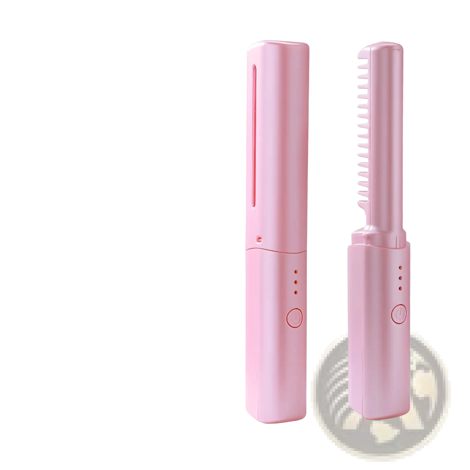 Wireless Hair Straightener Brush Portable Ceramic Comb ARBA Global