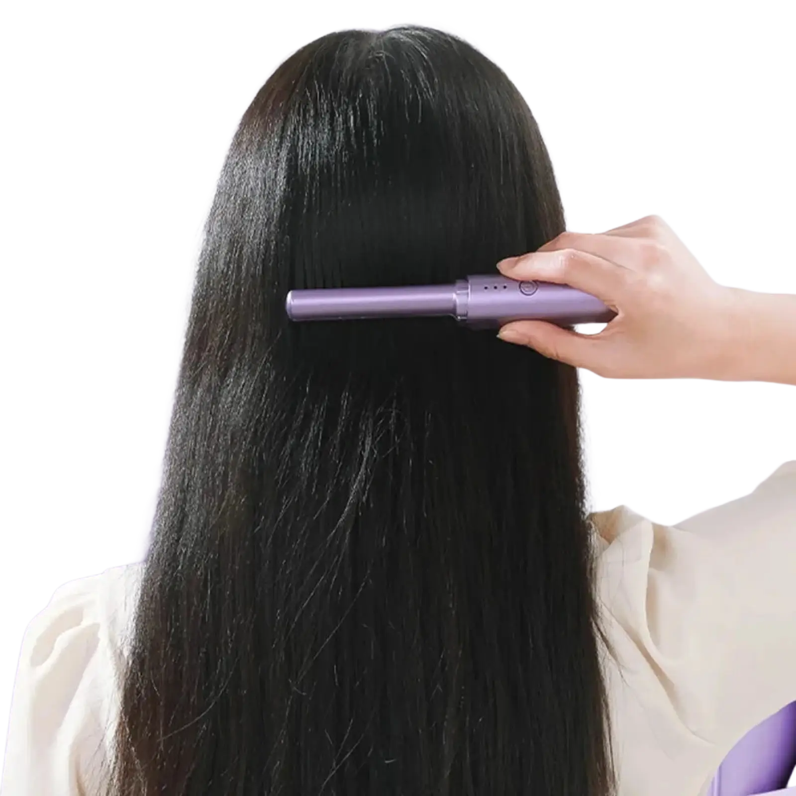 Wireless Hair Straightener Brush Portable Ceramic Comb ARBA Global