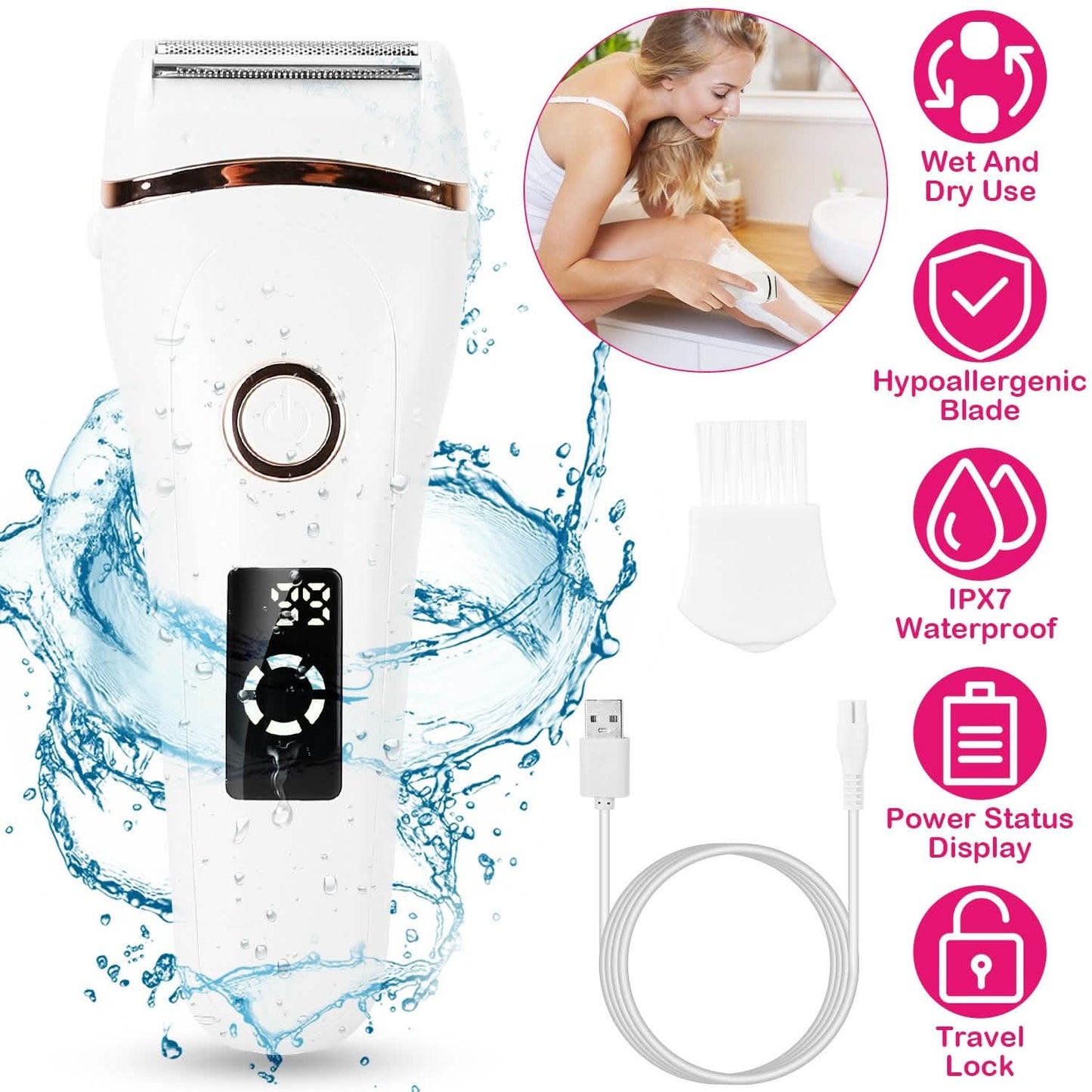 Women's Shaver Electric Hair Remover DailySale