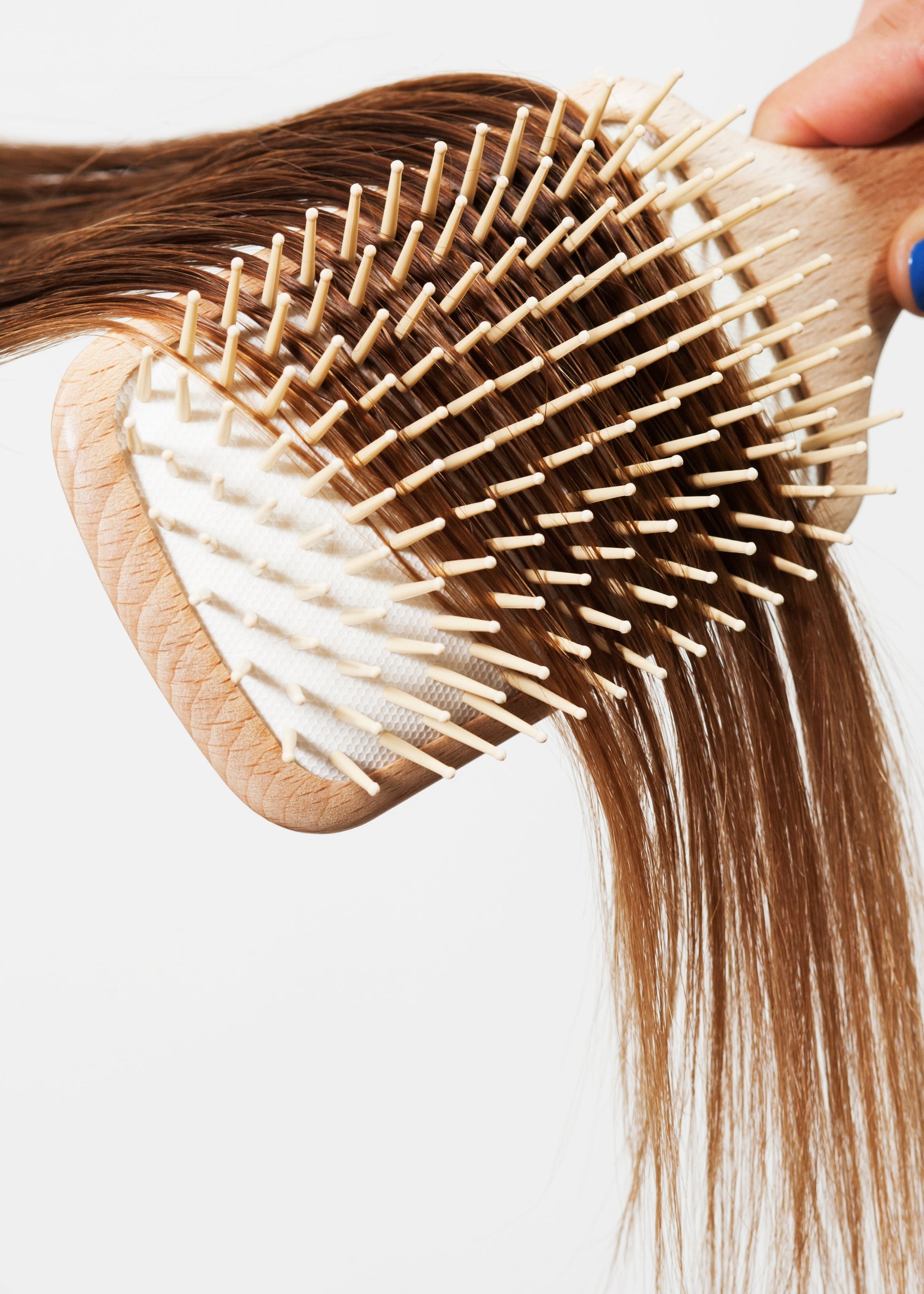 Janeke Wooden Paddle Brush – Anti-Static Beech Wood Brush for Long Hair & Extensions KOH-I-NOOR Beauty USA