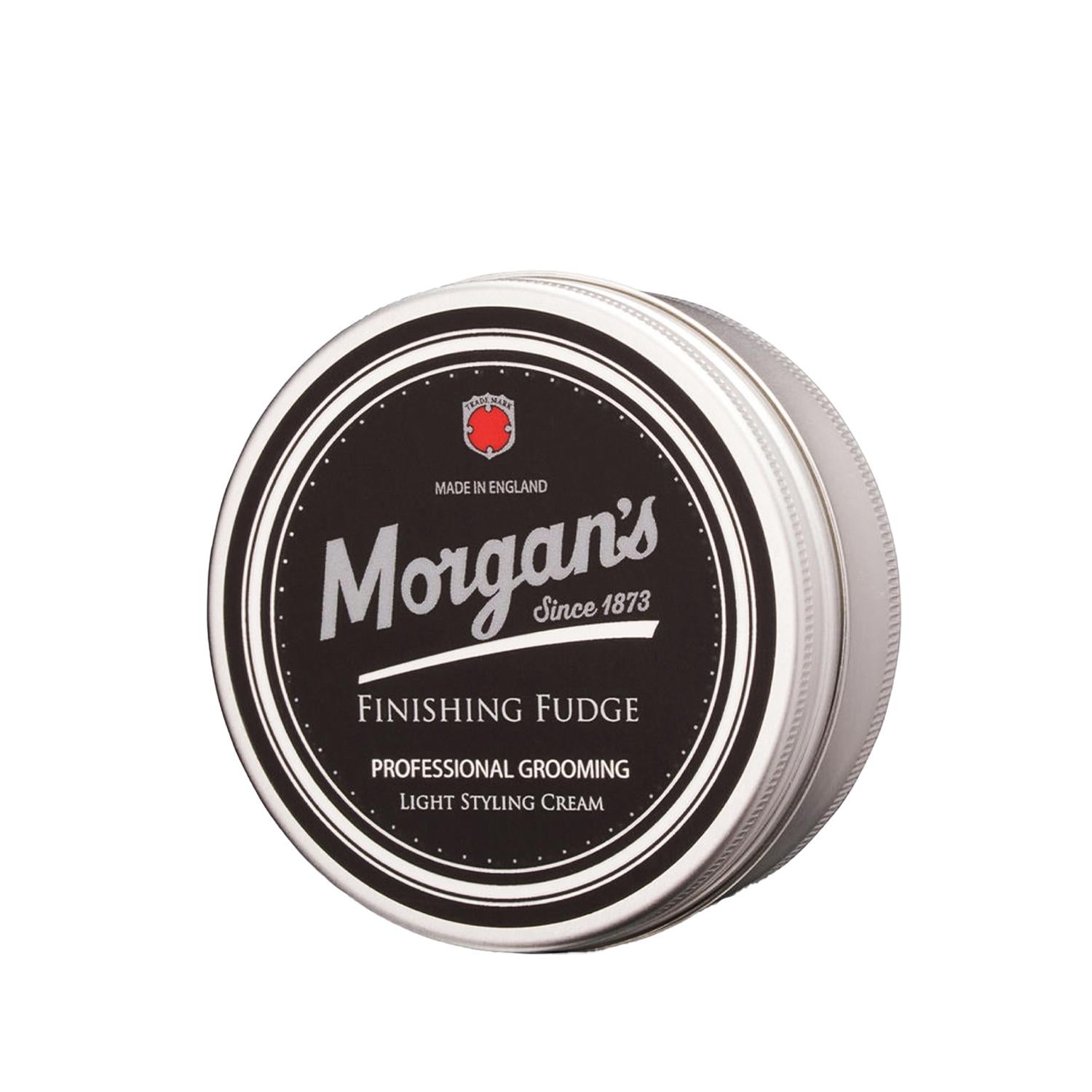 Morgan's Pomade Finishing Fudge 75ml Light Hold Hair Styling Cream for Manageable Hold Beauty Care Bag