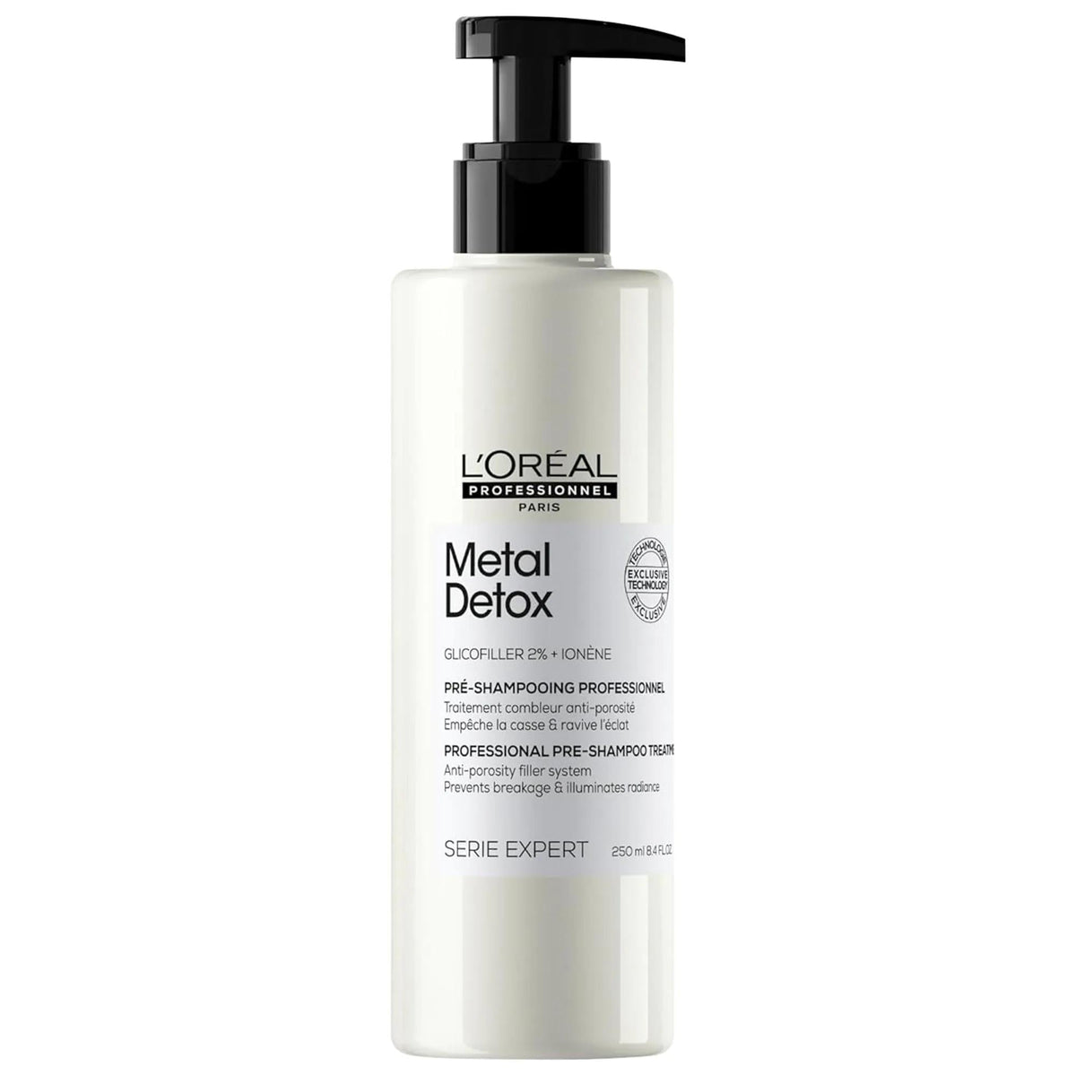 Metal Detox: Anti-Breakage Pre-Shampoo Treatment - 72-Hour Hydration, Color Protection & Hair Repair Beauty Care Bag
