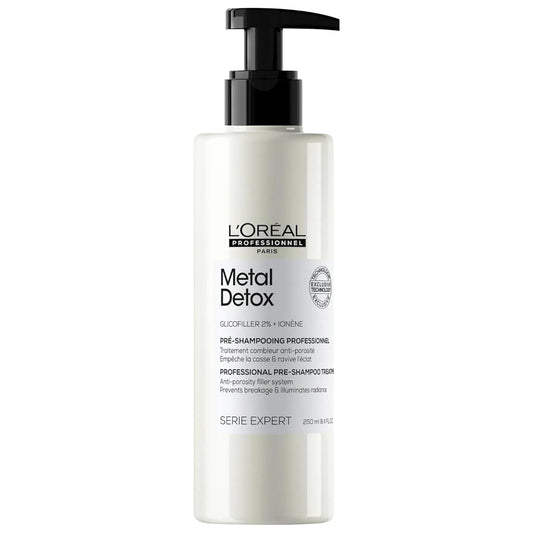 Metal Detox: Anti-Breakage Pre-Shampoo Treatment - 72-Hour Hydration, Color Protection & Hair Repair Beauty Care Bag