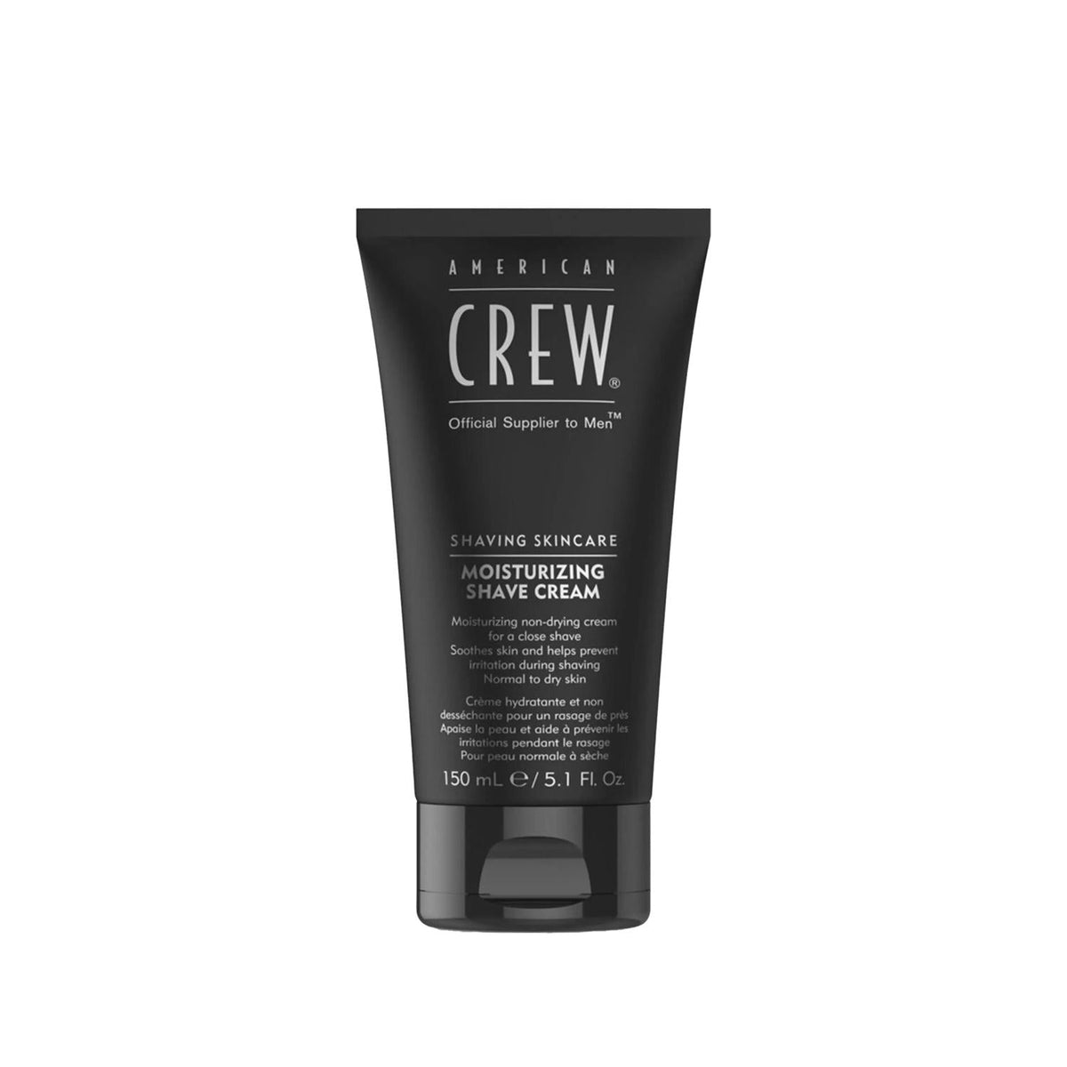 American Crew Moisturizing Shave Cream 150ml - Men's Grooming Essentials for Sensitive Skin Beauty Care Bag