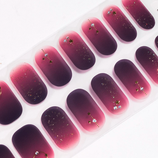 Sparkle Light Gel Nails Candied Nails