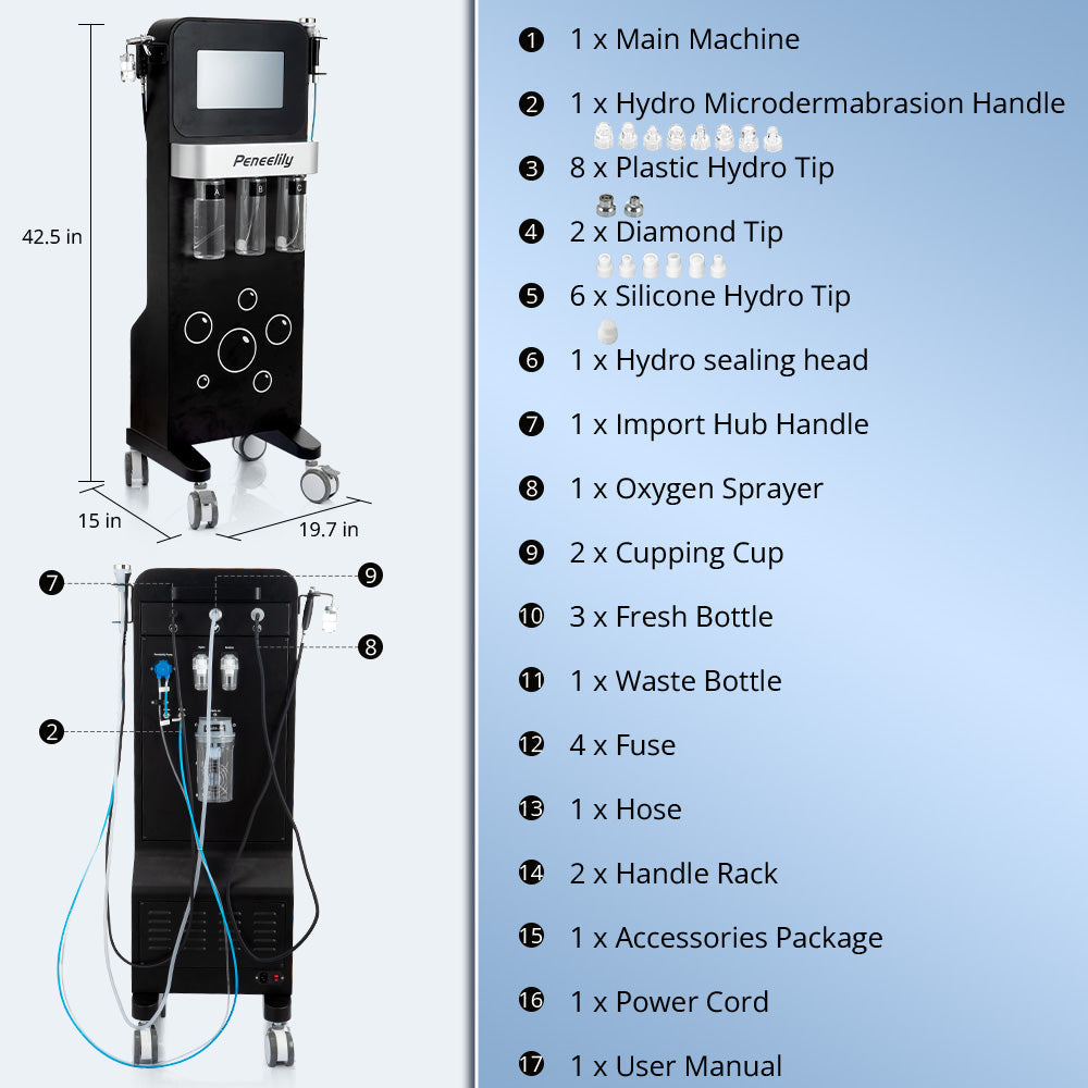 Shape Tactics Dermaluxe 8-in-1 Hydro System Cavitation Machines
