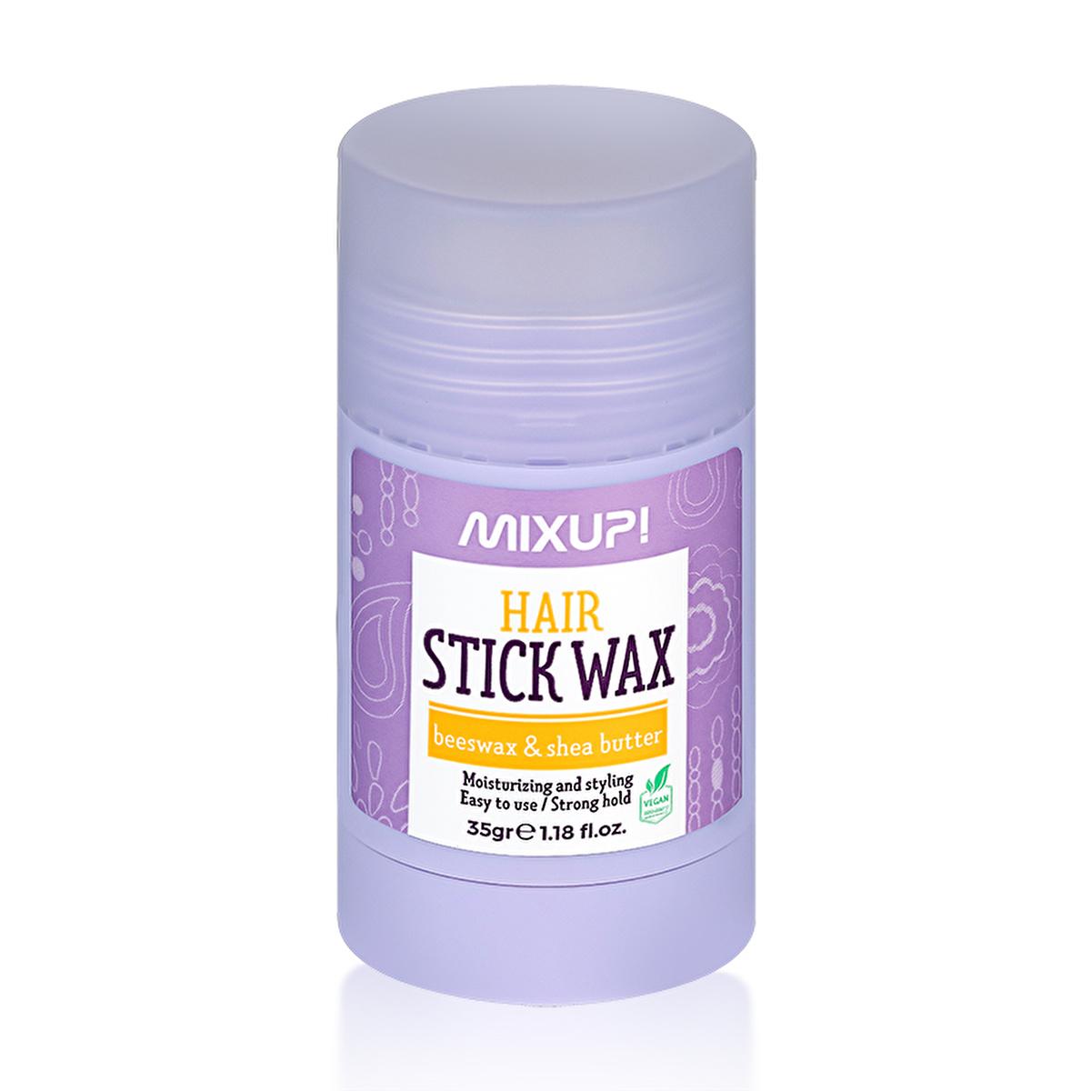 Mixup Hair Stick Wax 35g - Strong Hold, Texture & Definition for Dry or Damp Hair Beauty Care Bag