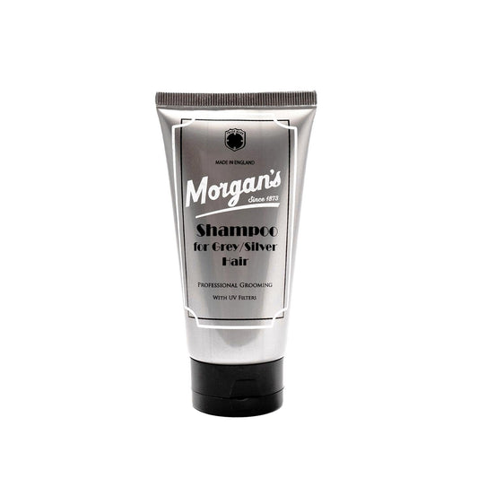 Morgan's Pomade Grey Silver Shampoo 150ml - Enhances Grey Hair Vibrancy & Care Beauty Care Bag